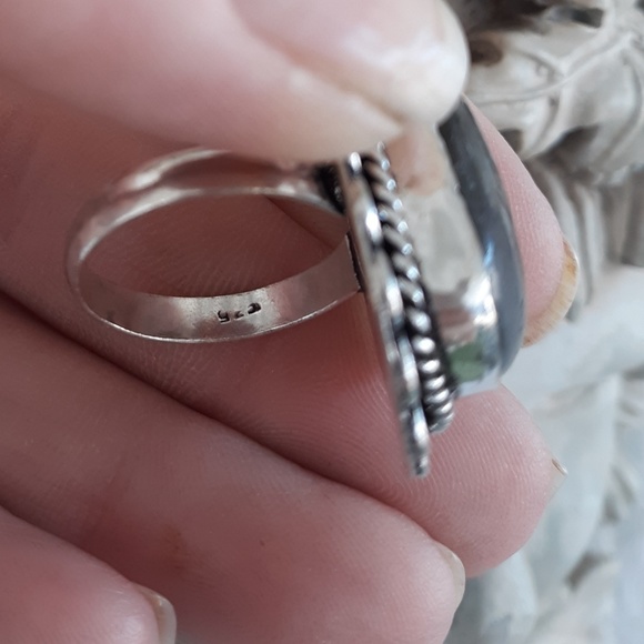 New Labradorite 925 Silver Ring. - Picture 5 of 7